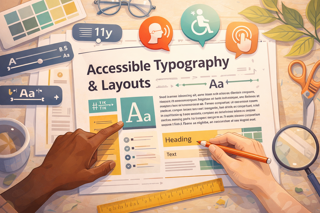 Tipografia e Layout accessibili: come strutturare testi a prova di lettura